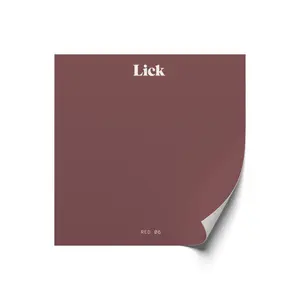 Lick Red 06 Peel & stick Tester