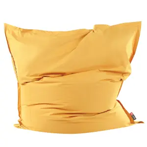 Extra Large Bean Bag Yellow FUZZY