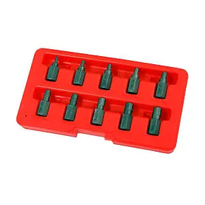 10 pieces Multi Spline Screw Extractor Set (Neilsen CT1089)