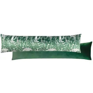 furn. Buckthorn Woodland Velvet Draught Excluder