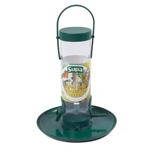 Supa Mealworm Feeder Keeps mealworms dry until the birds are ready to feed