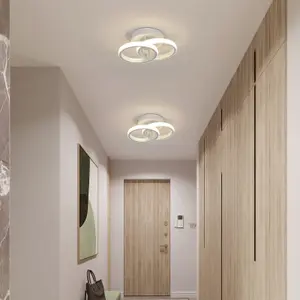 Acrylic LED Semi Flush Mount Ceiling Light