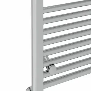 Rinse Modern Bathroom Heated Towel Rail Ladder Radiator 1400x400mm Straight for Bathroom Kitchen Chrome