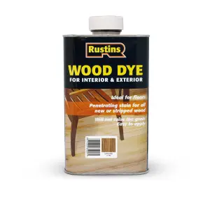 Rustins Wood Dye - Light Oak 1ltr