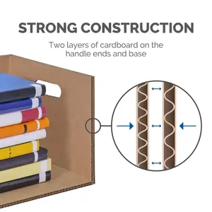 10 BANKERS BOX Cardboard Moving Boxes 32L Heavy Duty Double Wall Boxes Pack of 10