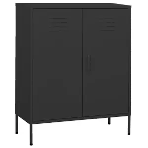 Berkfield Storage Cabinet Anthracite 80x35x101.5 cm Steel