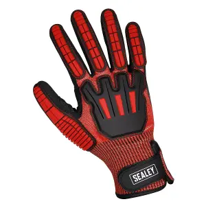 Sealey Cut & Impact Resistant Gloves - X-Large - Pair SSP38XL