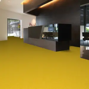 Yellow Mosaic Effect Vinyl Flooring, Contract Commercial Vinyl Flooring with 2.0mm Thickness-14m(45'11") X 2m(6'6")-28m²