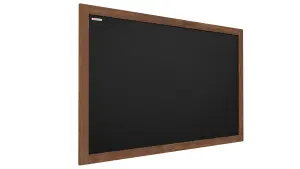 ALLboards Black chalkboard 90x60 cm wooden frame