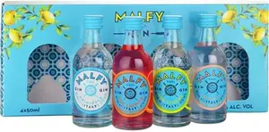 Malfy Gin Miniature Gift Pack 4 X 5Cl