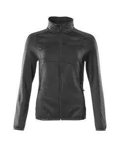 Mascot Accelerate Ladies Microfleece Jacket with Zipper (Black)  (X Large)