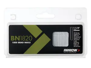 Bn1820 Brad Nails 32Mm 18G Pack 1000