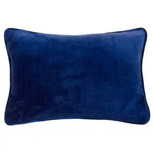 Wylder Serenity Printed Velvet Feather Rich Cushion