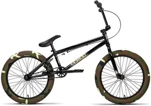 Jet BMX Block 20" BMX Bike Gloss Black And Camo BMX Bikes