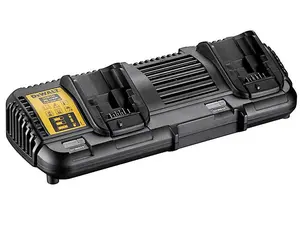 2 x Dewalt DCB547 18v / 54v XR Flexvolt 9.0ah Battery + DCB132 Dual Charger