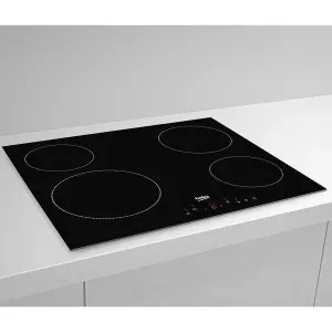 Beko HQC 64401 58cm Ceramic Hob - Black