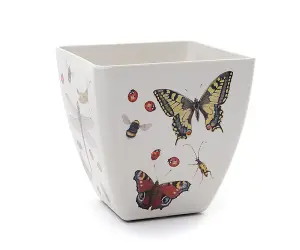 Iona Buchanan Insects Eco Pots Set of 3 with Tray - L12.5 x W38 x H13 cm