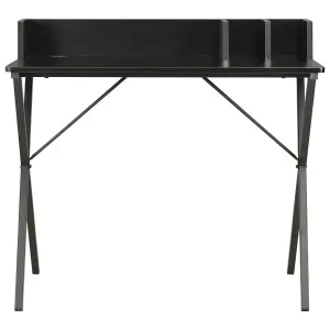 Berkfield Desk Black 80x50x84 cm