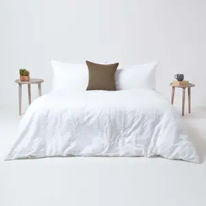 Homescapes Khaki Green European Linen Pillowcase, 80 x 80 cm