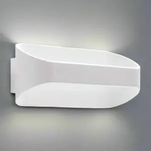 CGC ACE White Halo Up Down LED Indoor Wall Light 10W