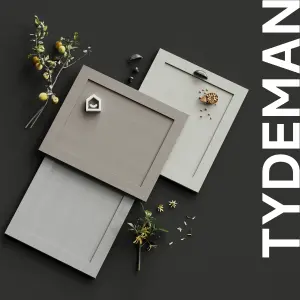 Tydeman Matt pebble Standard Clad on panel (H)1500mm (W)350mm