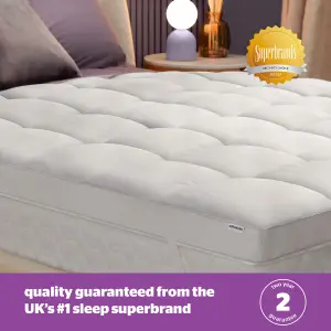 SILENTNIGHT DEEP SLEEP 10CM MATTRESS TOPPER - KING