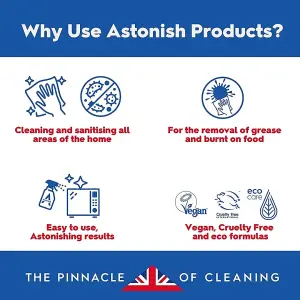 Astonish All in 1 Dishwasher Tablets Lemon Scent, 100 Tablets (Pack of 12)