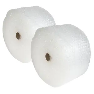 2 Rolls x 300mm x 50m Strong Packing Moving Wrapping Protective Large Bubble Wrap Rolls