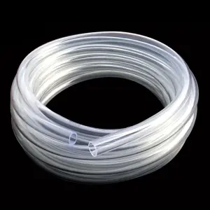 50 m / 164 ft of 19 mm ID PVC Tube Clear Plastic Hose Pipe - Food Grade - Fish Pond Car Aquariums Air