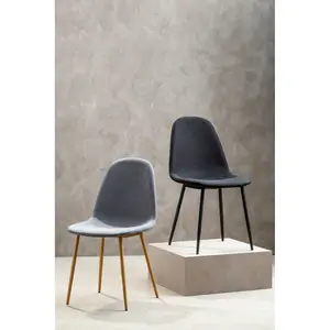 Modern Design Dining Chair With Ashwood Effect Legs, Comfortable Modern Dining Chair, Versatile Modern Chair