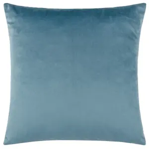 Paoletti Henley Velvet Jacquard Feather Rich Cushion