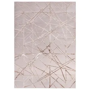 Mica Abstract Easy to Clean Modern Rug for Living Room, Bedroom and Dining Room-120cm X 170cm