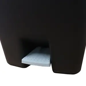 Pedal Operated Litter Bin - 50 Litre - Grey Lid