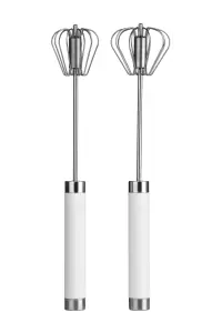 Essentials by Premier Set of 2 Zamin Press & Spin Whisks