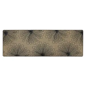 JVL Elegance Runner Mat 50 x 150 cm, Dandelion Clock