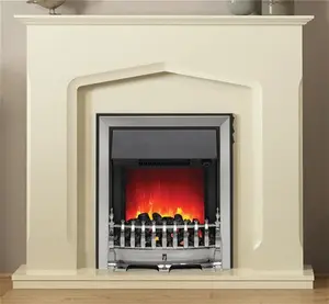 Fazer Inset Electric Fire Flare Finish: Chrome