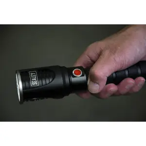 Sealey Rechargeable Aluminium Torch 5W SMD LED Adjustable Focus LED4491