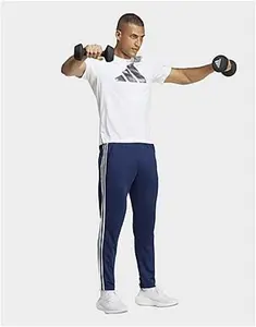 Adidas Train Essentials 3-Stripes Training Pants - Dark Blue - Mens -