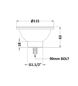 Fireclay Kitchen Bundle - Single Bowl Belfast Sink, Strainer Waste & Bridge Mixer Tap, 595mm - Chrome - Balterley