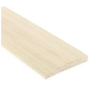 PACK OF 15 (Total 15 Units) - 14.5mm MT Redwood Chamfered & Rounded Architrave 19mm x 100mm (act size 14.5mm x 96mm)x 4200mm