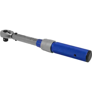 Precision Micrometer Torque Wrench - 3/8" Drive - Calibrated 5 to 25 Nm Range for Accurate Torque Settings