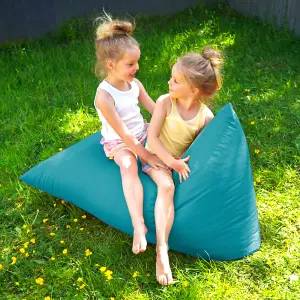 rucomfy Outdoor Water Resistant Junior Humbug Beanbag - Turquoise