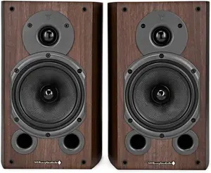 Wharfedale Diamond 9.1 Bookshelf Speakers (Pair), Walnut