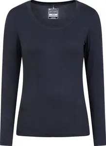 Mountain Warehouse Keep The Heat II Womens Thermal Top - Navy | Size 28