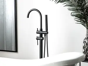 Freestanding Bathtub Faucet TUGELA Black