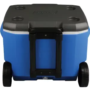 Coleman Blue 60QT Tricolour Wheeled Camping Cooler