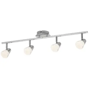 Rhea 4 Bar Adjustable Chrome Spotlight