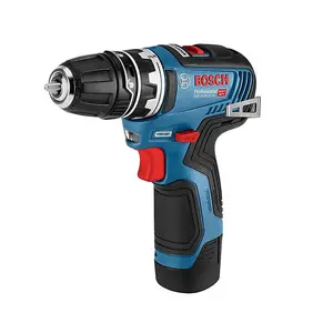 Bosch GSR 12V-15FC 12v Flexiclick Drill Driver 4 Chucks GWS 12V-76 Grinder + SDS