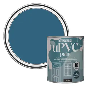 Rust-Oleum Cobalt Gloss UPVC Paint 750ml