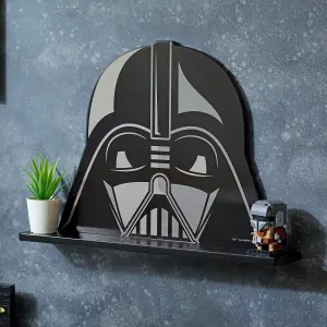 Star Wars Darth Vader Wall Storage, 48.5cm W X 8cm D X 34cm H